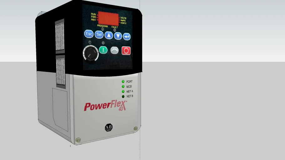 Power Flex  40 - AB - Allen Bradley Variador de Velocidad Inversor a Escala 1:1 Variador de Frecuenc
