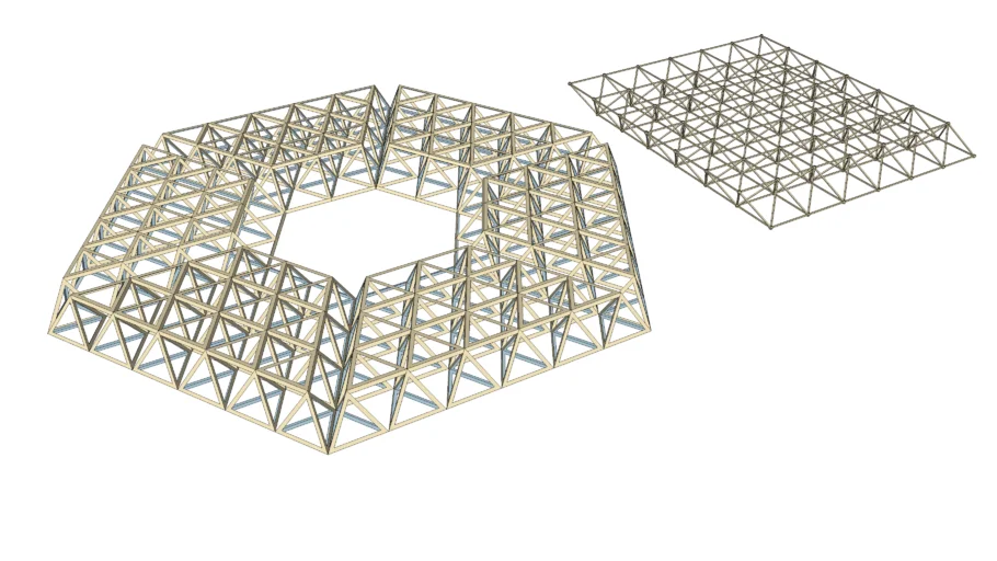 space frame | 3D Warehouse