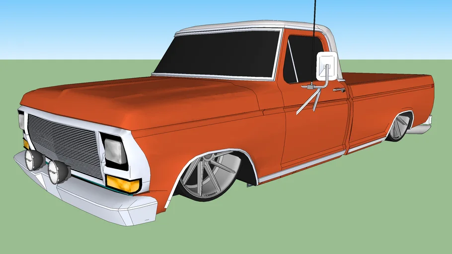 Slammed F-250