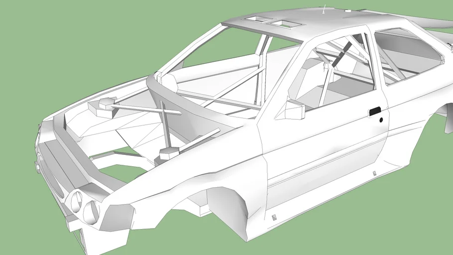 Ford Escort RS cosworth 909 shell
