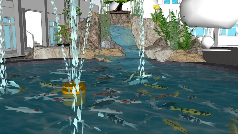 KOLAM IKAN BATUAN 
