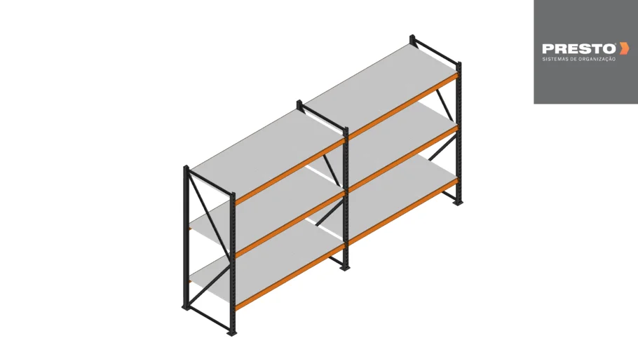 Mini Porta Paletes - 200 x 180 x 80