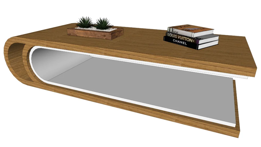 Mesa de centro de madeira