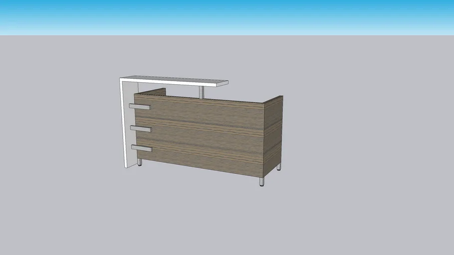 Modern Reception Desk