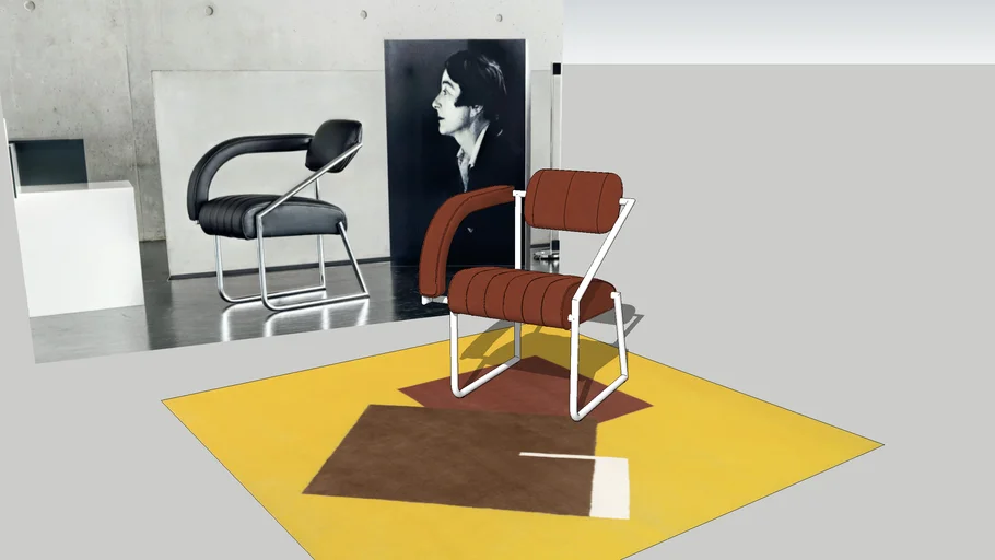 Non Conformist chair - Eileen Gray