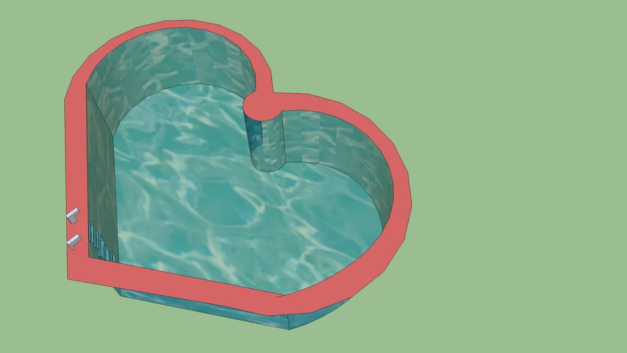 Heart-Shaped Pool