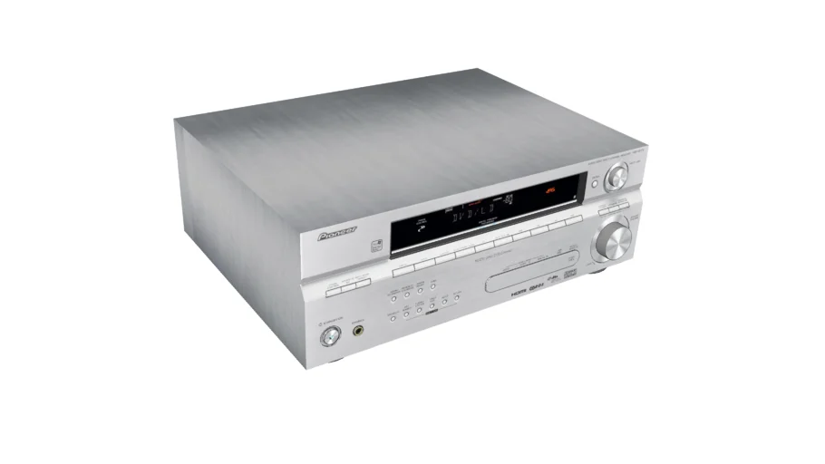 Pioneer VSX-917-VS AV Receiver Silver - scale