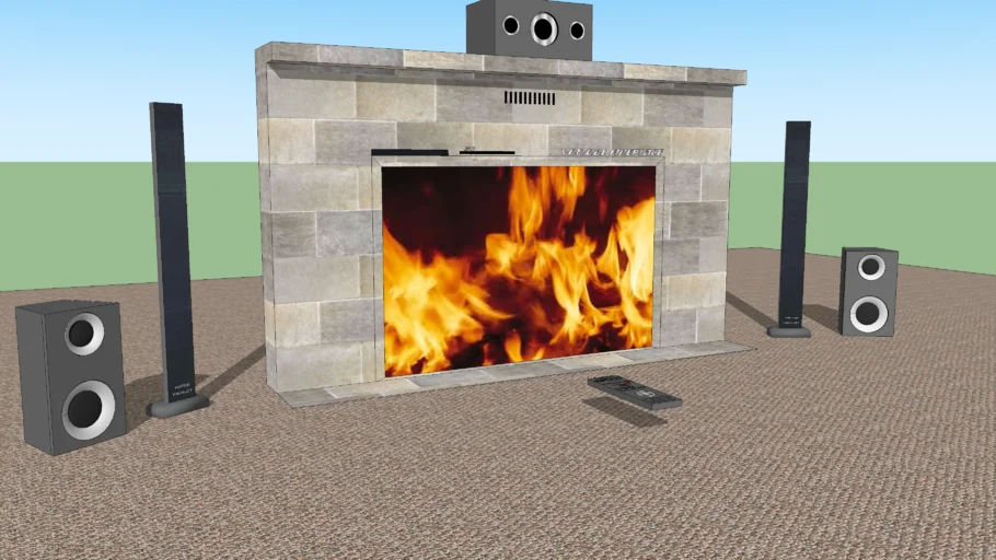 Virtual Fireplace
