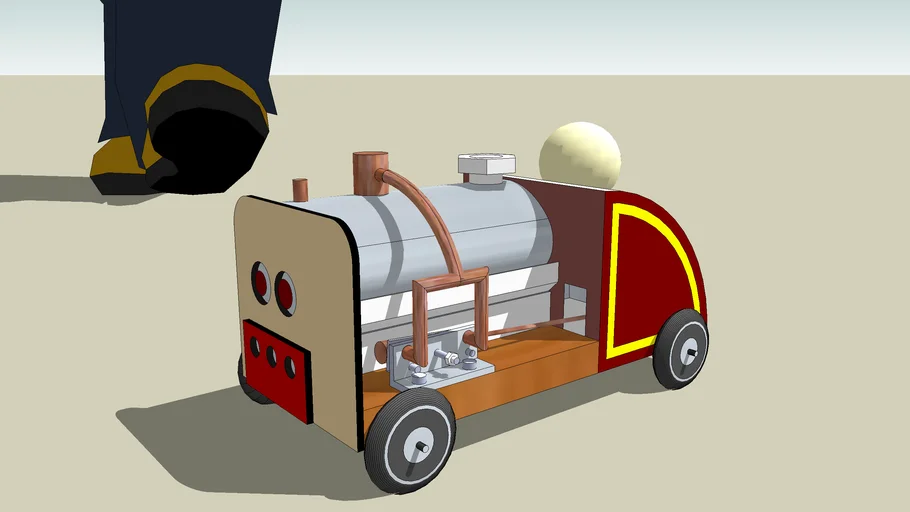 steam car toy