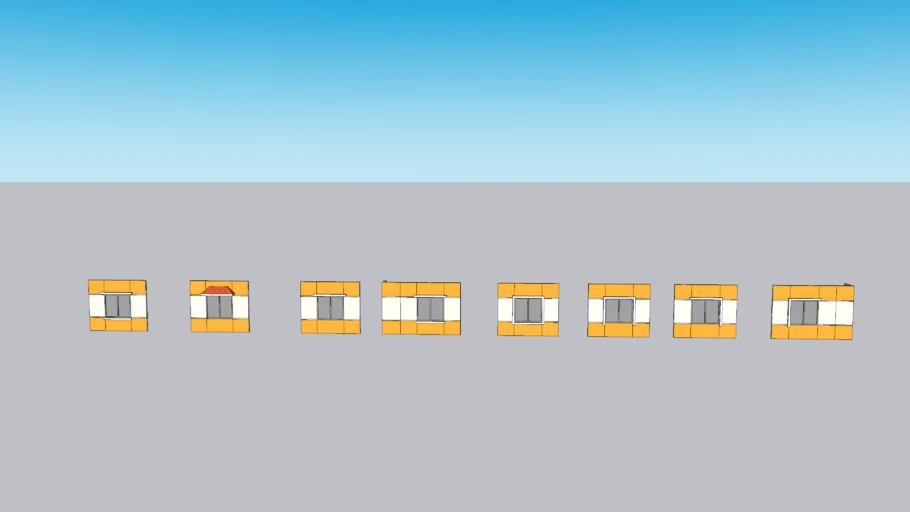 WINDOW WALLS AND SUNSHADE