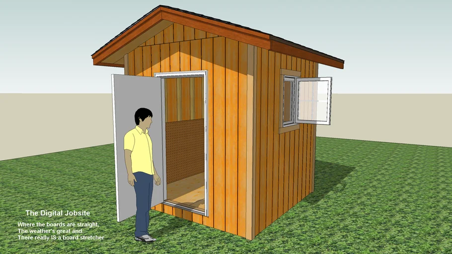 A Step Ahead to Build a Shed