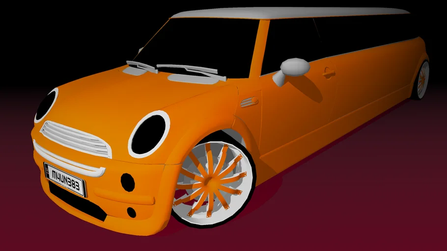 Modified Mini Cooper Limo