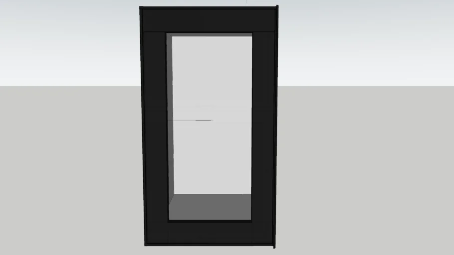 PUERTAS COCINA MARCO ALUMINIO - VIDRIO BRONCE