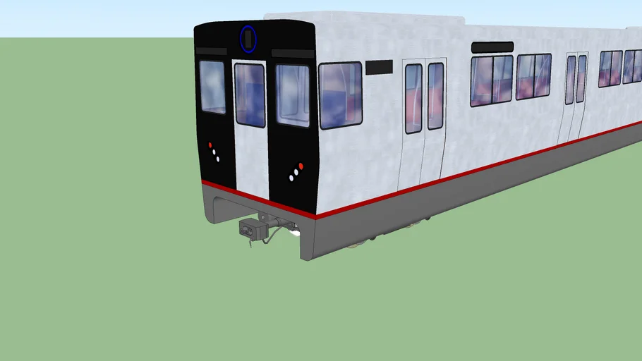 R211 (NYC Subway car) concept model (4-car set) | 3D Warehouse