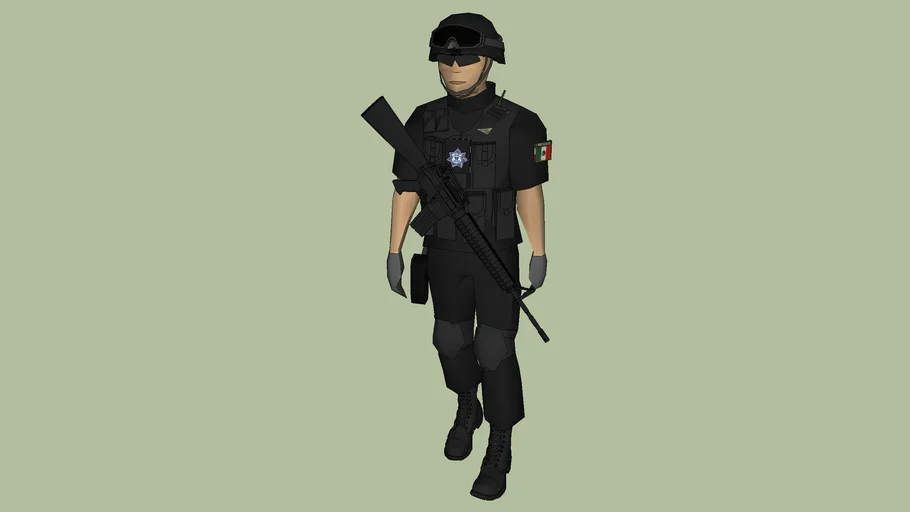 teniente de la policia de transito 