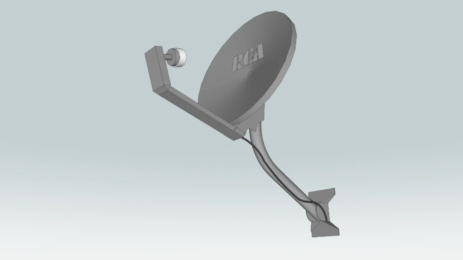 the original rca satallite dish for directv with 1 LNB