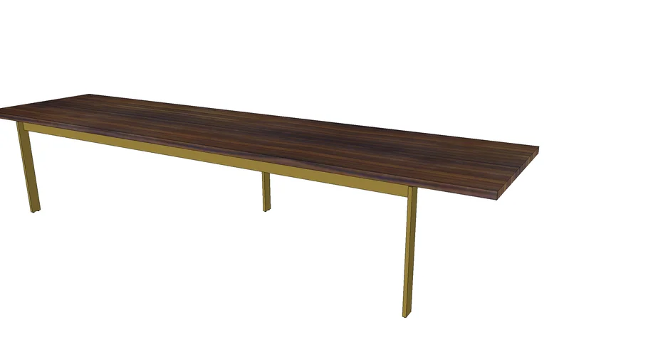 CB-332-180 Plank Coffee Table Rosewood