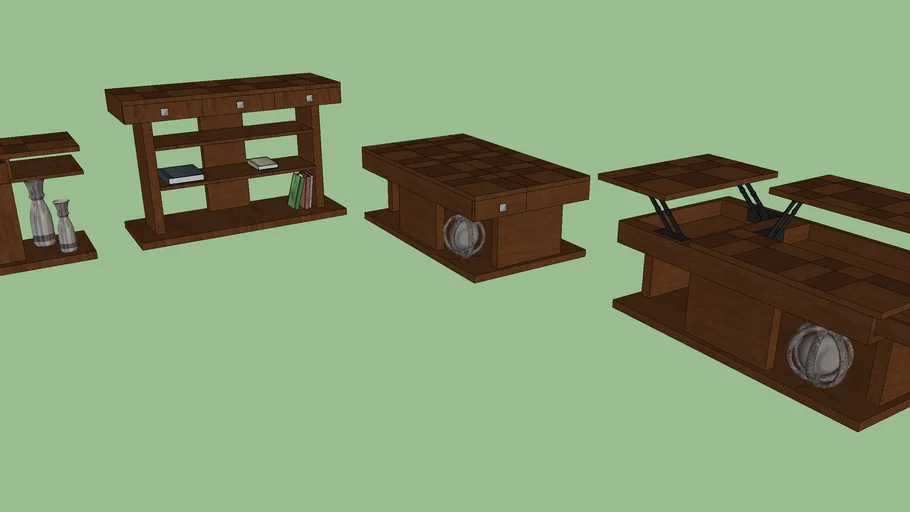 Janine Double-Lift Coffee Table Group