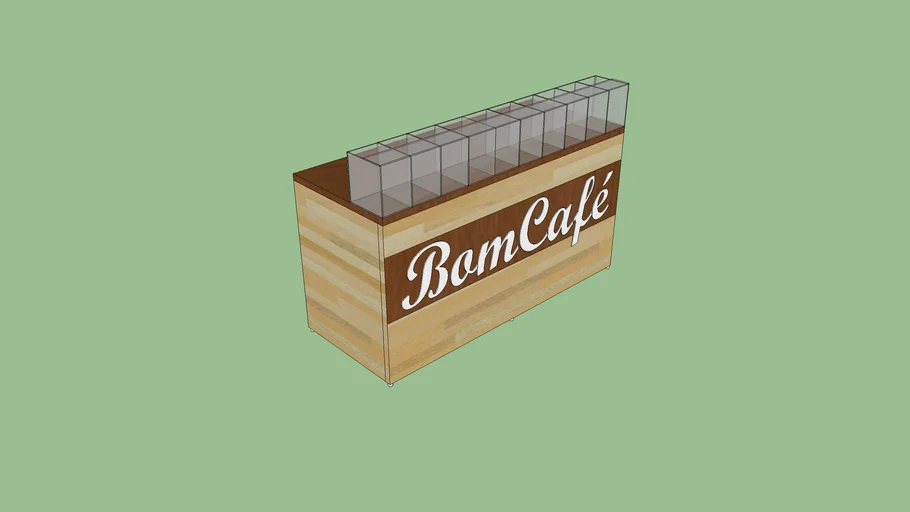 Balcão caixa café