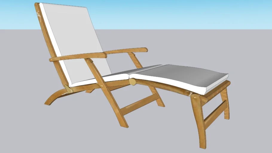 Chaise longue OLÉRON, maisons du monde, Réf. 500.30001 Prix:169€