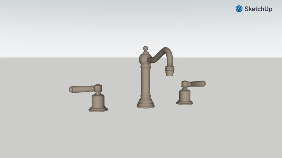 California Faucets - Montecito Widespread Lavatory Faucet