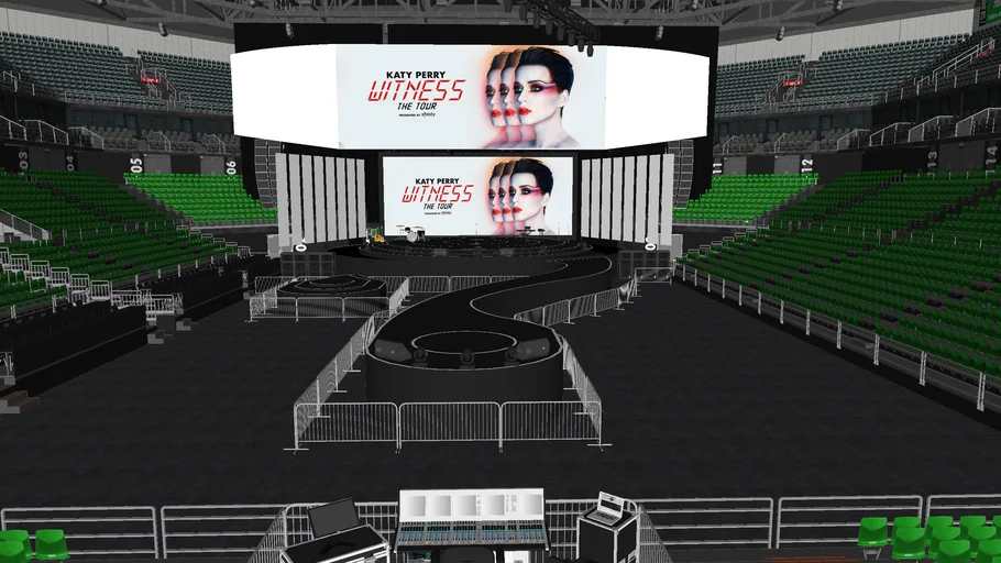 Katy Perry Witness: The Tour Stage