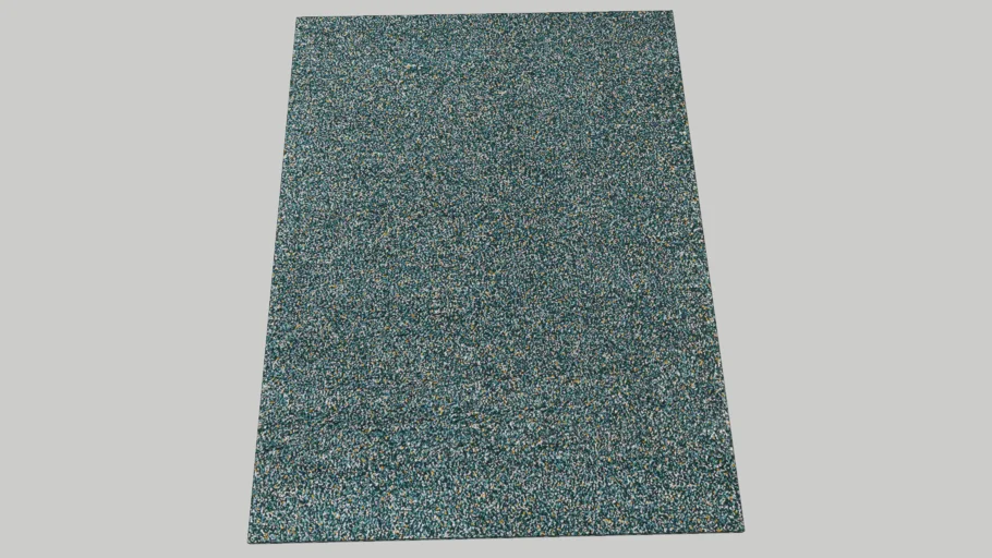 VINDUM rug 170x230 cm blue green