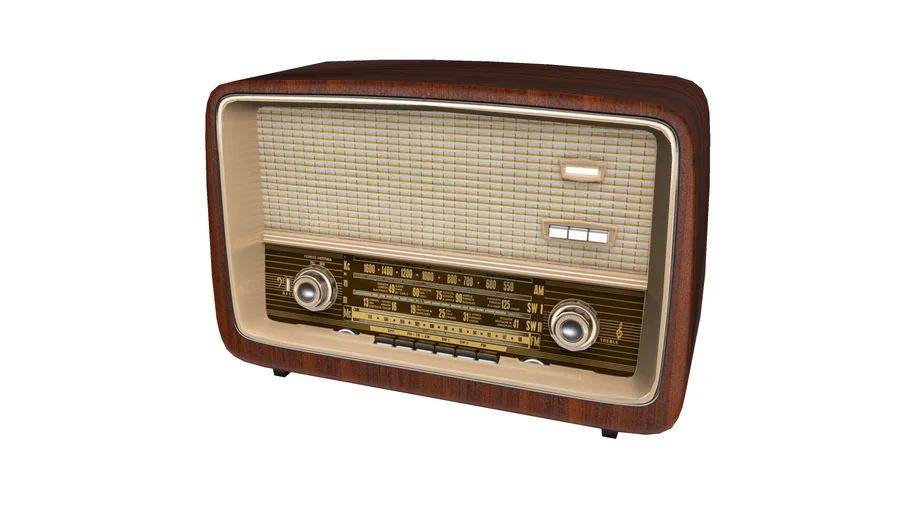 Rádio Antigo Vintage - Old Radio - Antiques