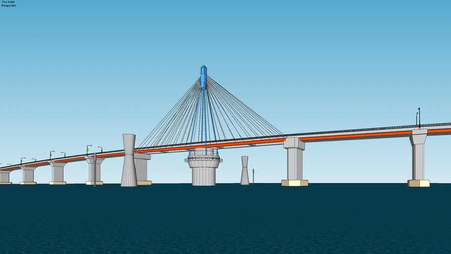Cầu xoay Sông Hàn - Hàn River Bridge (Cable-stayed bridge, Swing bridge)