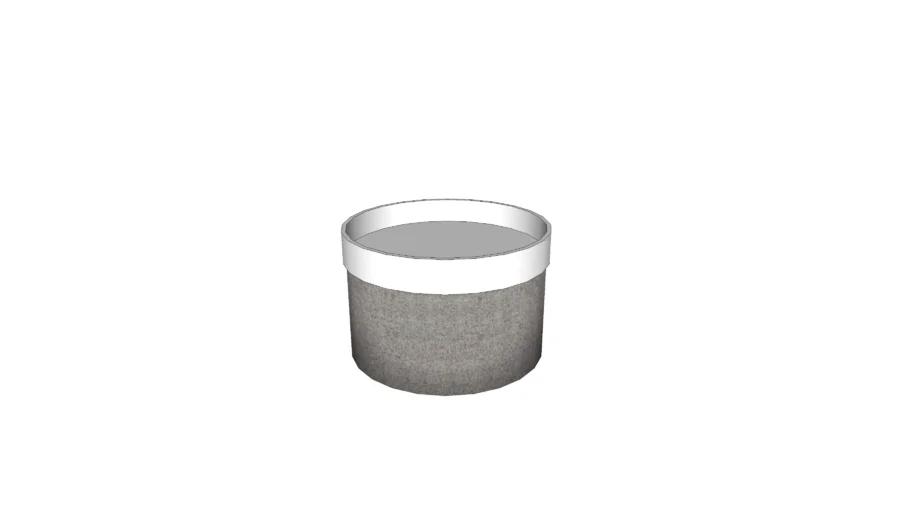 Design Within Reach - Drum Pouf, Wide