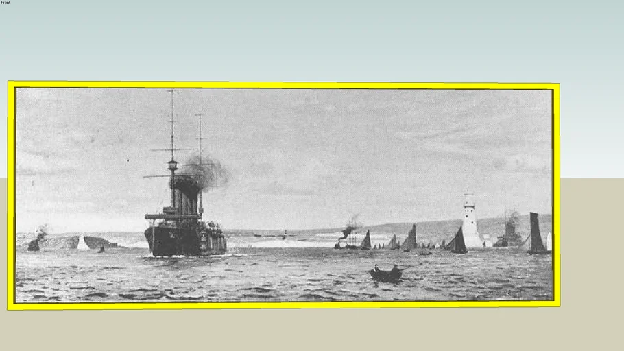 Titanic Smoking room Painting