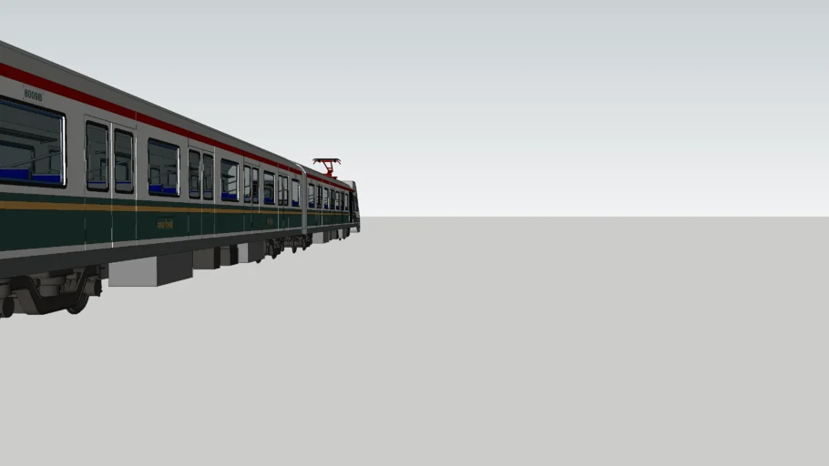 New AC Local Train 15 Car Vande Bharat Metro  Train