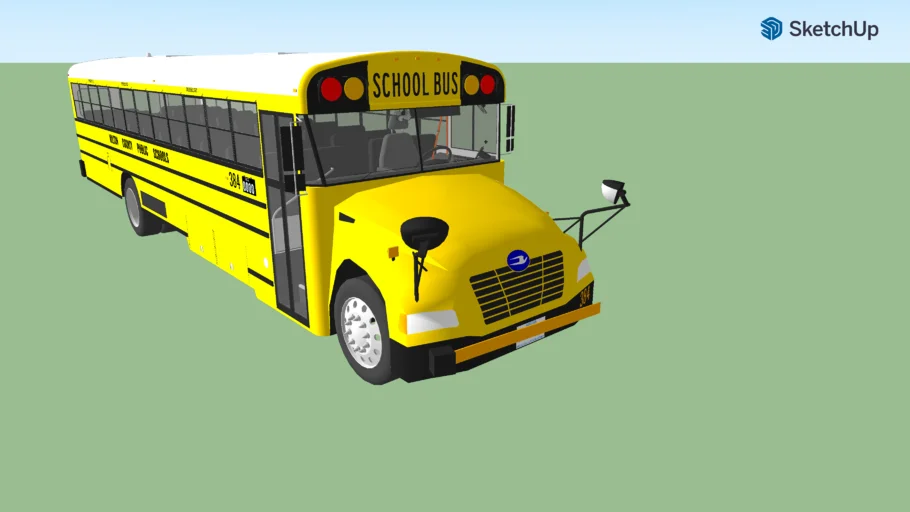 2019 Bluebird Vision Gasoline Bus 384 Va Spec Wilton