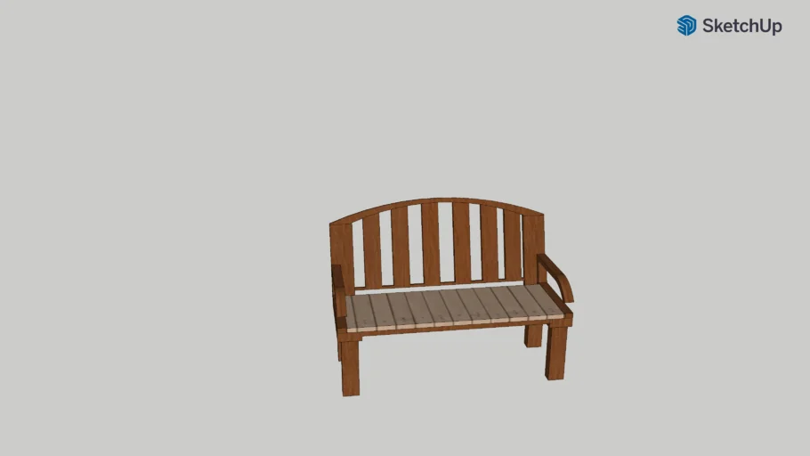 Garden Bench | 3D Warehouse