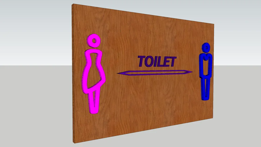 Toilet Sign