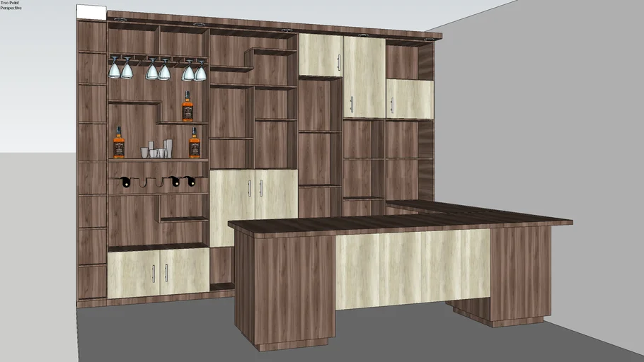 Estudio con cava de vinos