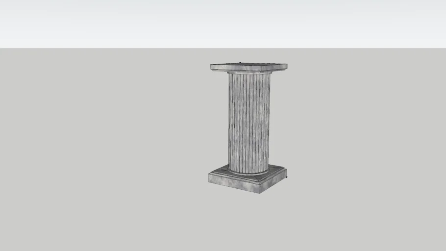 pedestal