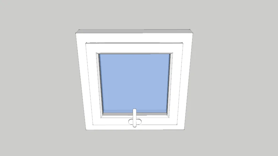 PVC Awning Window 60x60