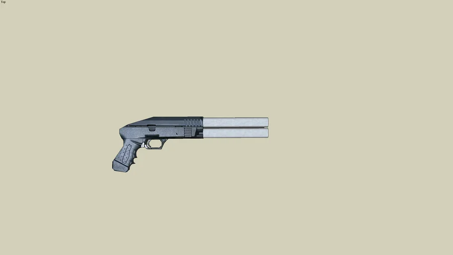 Over & Under Sawed Off Shotgun