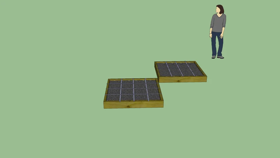 Square Foot Garden Template