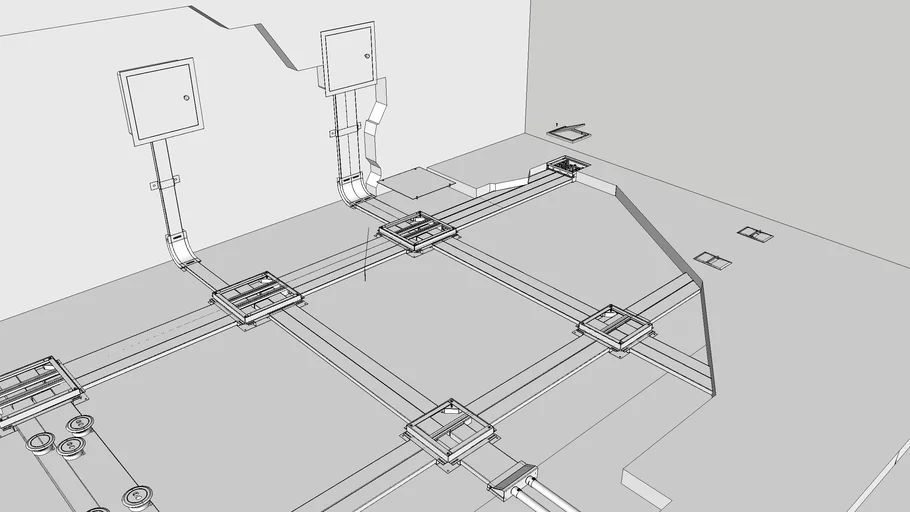 Duto de piso Valemam