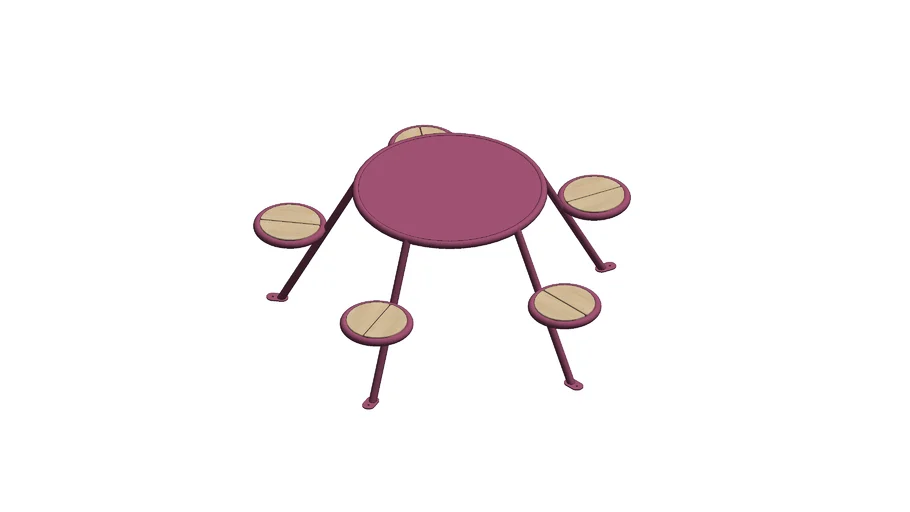 Vestre BUZZ Table Picnic Table