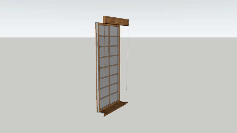 Floor to Ceiling Window with Shade