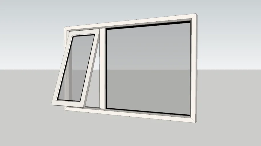 Ventana PVC  - termopanel