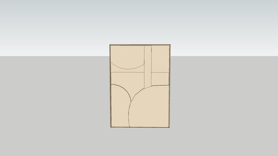 3D artwork Studio LDE Template 9 M