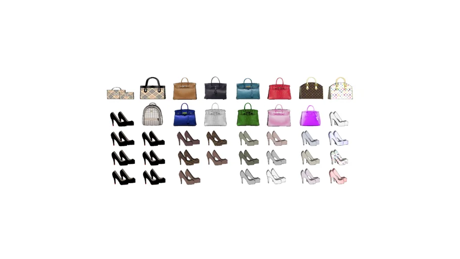 purses and heels