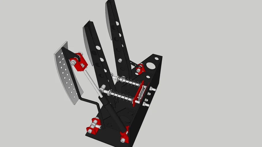 DIY sim racing pedal