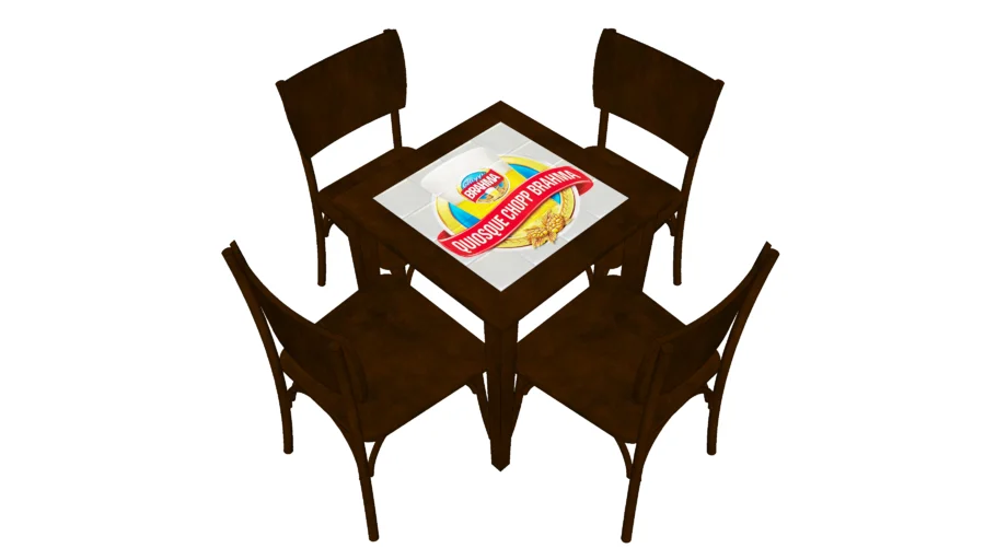 Mesa Quiosque da Brahma Chopp