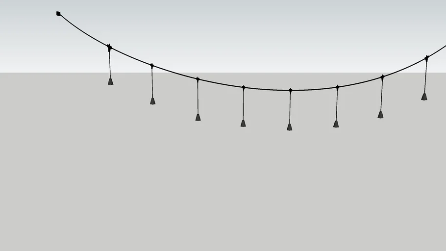 Skybell LED Catenary Pendant