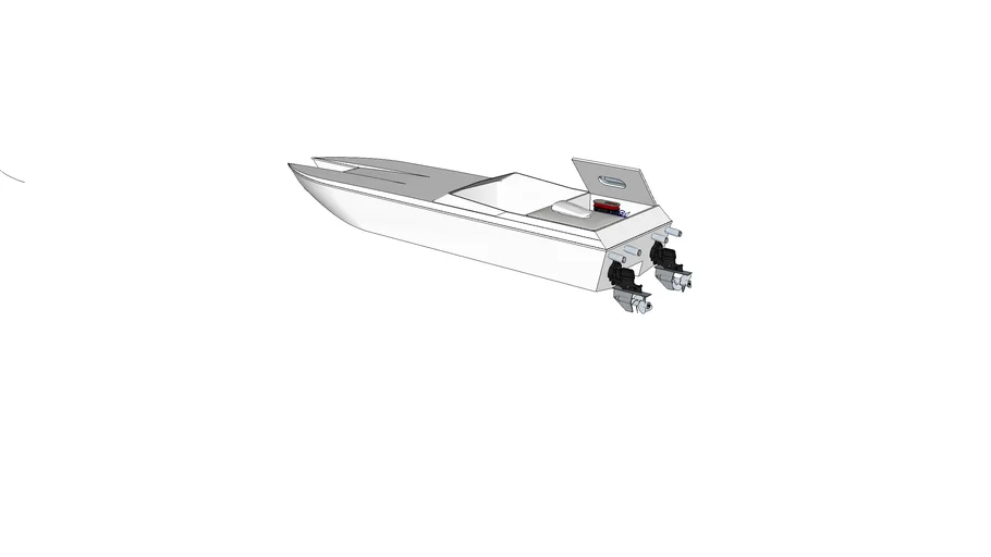 power boat | 3D Warehouse